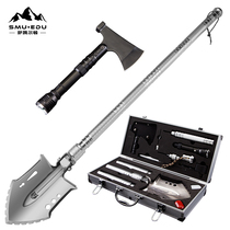 Engineering shovel Chinese military version outdoor military shovel car manganese steel thickened military shovel rescue high-end multi-functional shovel