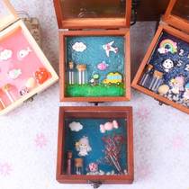 Baby fetal hair souvenir diy baby self-made fetal hair deciduous teeth collection box boys and girls umbilical cord storage box bottle