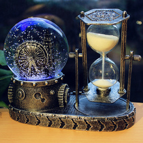 Crystal ball with automatic snow to send girls birthday gift 18-year-old girl o