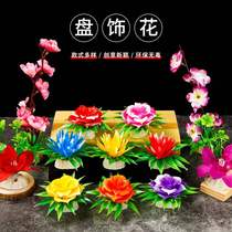 Hotel dining sushi surrounding small ornaments sashimi plate decoration artistic conception dishes embellishment flowers cold vegetable plate decoration flowers and plants
