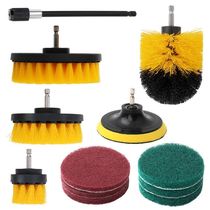 Window sill window seam cleaning artifact electric drill brush head polishing brush ceramic tile kitchen bathroom cleaning brush home
