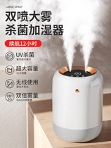 Humidifier small office desktop home silent bedroom dormitory students high color girl gift air aromatherapy pregnant woman baby usb large spray volume portable charging wireless mini