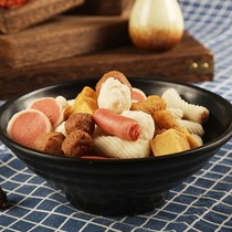 Ze Crowdhalal Bulk Hot Pot Balls Combine Frozen Beef Meatballs Fish Tofu Guan Tung Cooking Spicy Hot Ingredients