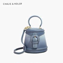 CHALIE KOLSR Advanced texture Pack Package Women 2022 New Chautide Small Crowdchanging Bucket Bag Carry-on Twill