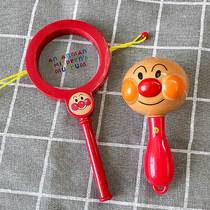 Bread Superman sandhammer newborn baby gripping training to catch up with hand holding toy appeasement instrument toy hand rocking Suzuki