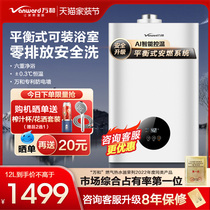ten thousand and balanced gas water heaters Electric domestic gas Liquefied Gas bathrooms available 12 liters of bacteriostatic 310W