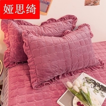 ins baby pillow sleeve female single thickening network red milk pillow core gall cover large 48x74 pair