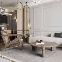 Wai Ji Feng Changhong glass rattan shape screen partition living room small apartment porch decoration modern simple light luxury