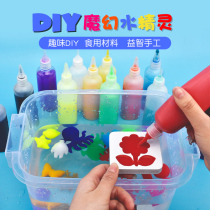 Magic water elf Magic water baby toddler diy handmade 3-6 years old childrens educational parent-child toys