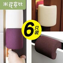 Baby anti-pinch hand door stop door clip anti-squeeze hand anti-closing artifact door seam stopper Kamen child safety door card