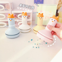 Mini desk vacuum cleaner student keyboard small portable charging hair suction Hair Eraser desktop cleaner