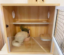 Chincho cage pet chincho cabinet cage solid wood ecological pet baby cage breeding cage