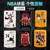 Personality luggage male student NBA basketball custom graffiti cartoon trolley case universal wheel 24 inch travel box