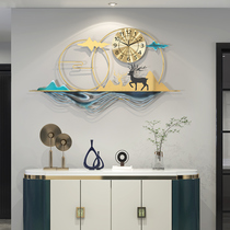 New Chinese Watch Living Room Wall Clock Home Fashion Creative Personality Clock Wall Modern High-end Silent Wall Watch