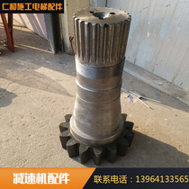 Dezhou Shengjian rotary reducer accessories 10000 torque 10 die 15 tooth spline 23 tooth tower crane accessories