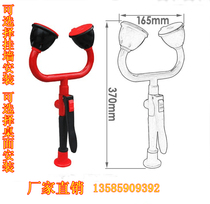 Factory inspection laboratory eye washer Desktop wall-mounted double-mouth binocular eye washer to send a sign Yu Rong factory direct sales