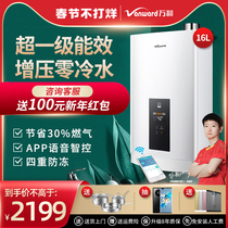 Wanhe Class I Energy Efficiency Zero Cold Water Gas Water Heater Household Natural Gas 16L Antifreeze Constant Temperature Circulating Water LS5