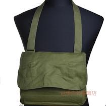 121 outdoor supplies canvas schoolbag green satchel vintage nostalgia