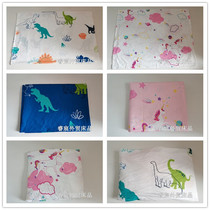 Foreign trade original single childrens bed splicing bedding set ins dinosaur Unicorn sheets Childrens bed sheet pillowcase