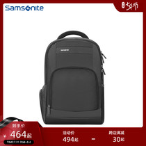 Samsonite New Show Ligue Fashion Casual Double Shoulder Bag Men High-end Business Backpack Large Capacity Computer Bag 36B10
