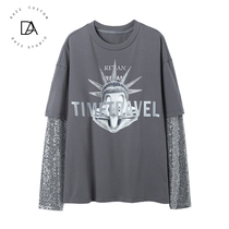Spot yundisu 2020 spring new net red Korean style sweater long sleeve T-shirt women's top q11001148