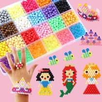  Magical water mist magic beads girl toy magic beads water condensation Children over 4-6-9 years old handmade diy puzzle