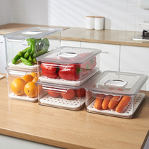Refrigerator storage box food preservation box egg box sealed box freezer storage box kitchen organizer food grade