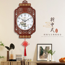 Polaris clock living room wall clock New Chinese style creative clock simple hanging watch Wall quartz clock home