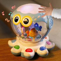 Baby toys children clapping Drums Drums octahedron puzzle Music 6 months baby early education 1 year old rechargeable