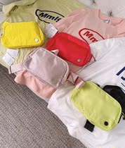  608 Fitness with candy color sports waist bag chest bag 7 10