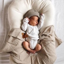 INS wind crib Middle bed Newborn anti-jump uterus bionic bed Baby anti-pressure sleeping artifact can be removed and washed