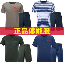 Physical fitness suit short-sleeved suit mens round neck summer quick-drying shorts Martial arts physical training suit new quick-drying training t-shirt