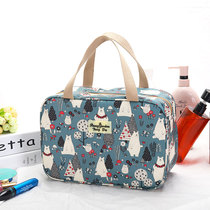 Cosmetic bag 2021 new super fire cosmetics storage bag women travel portable portable portable cute large capacity wash bag