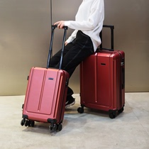 Bride dowry box red suitcase female dowry tie tie box wedding wedding box travel boarding case zipper