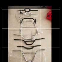 A variety of BMX bent Bender weird aluminum alloy chrome molybdenum steel handlebars