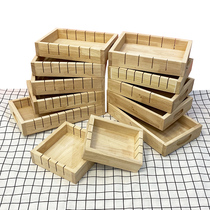 2 5kg 3kg household small handmade Ejiao cake mold 5kg 6kg 10kg Wood shape plate cooling plate