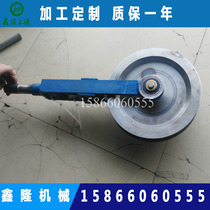 Shandong Xinlong Machinery portable hand-cranked steel bending machine SWG-38 hand-cranked multi-function pipe bending machine profile