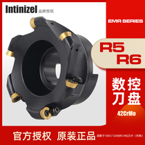 Inzo R5 R6 Milling Cutter Disc EMR5R CNC Cutter Disc EMRW6R Round Nose End Milling Cutter Disc 50 63 80 100