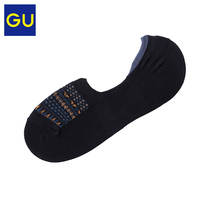 GU极优男装船袜(花纹)2020春季新款时尚舒适休闲浅口短袜321217