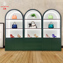 Arc Custom Arc Display Cabinet Vaulted Container Direct Sowing Room Background Cabinet Shoes Bag Shop Cosmetics Multifunctional Exhibition Cabinet