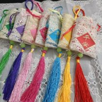 Fragrant Bag Cloth Bag Empty Bag Handmade Diy Fragrant Sacks Bag Mouth Safety Blessing Bag Lavender Lavender With Small Perfume Bag Flow Supendant