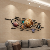 Personality clock clock living room Net red creative home fashion wall hanging watch light luxury Nordic restaurant clock decoration