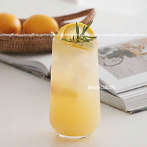 ins net celebrity restaurant glass chic drink cup soda drink cup Sparkling water cup Juice cup iced coffee cup
