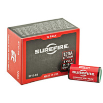 US SureFire 123A CR123A high performance lithium battery SC1 battery box Shelf life 2030 years