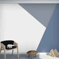 3d abstract geometric Nordic color image Wall wallpaper office front desk logo background simple company wallpaper
