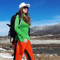 Beijing Forest outdoor autumn stretch hooded running fitness casual breathable long-sleeved quick-drying clothes T-shirt mountaineering suit for women
