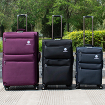 Large capacity luggage men 30 inch Oxford cloth trolley case women 26 travel leather box 22 strong and durable thick