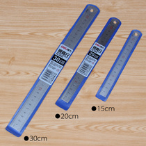 Deli steel ruler 15cm 20cm 30cm 50cm Stainless steel measuring tools Steel ruler Woodworking drawing