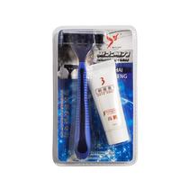 Shangteng ST076-2 Seahorse shaver manual with shaving cream Hotel guest rooms paid supplies