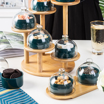 Sweet taster Decorative Show Ground Zero Eat Dried Fruit Box Cake Baking Sweet Bowl Party Dessert Table Fruit Bowl INS